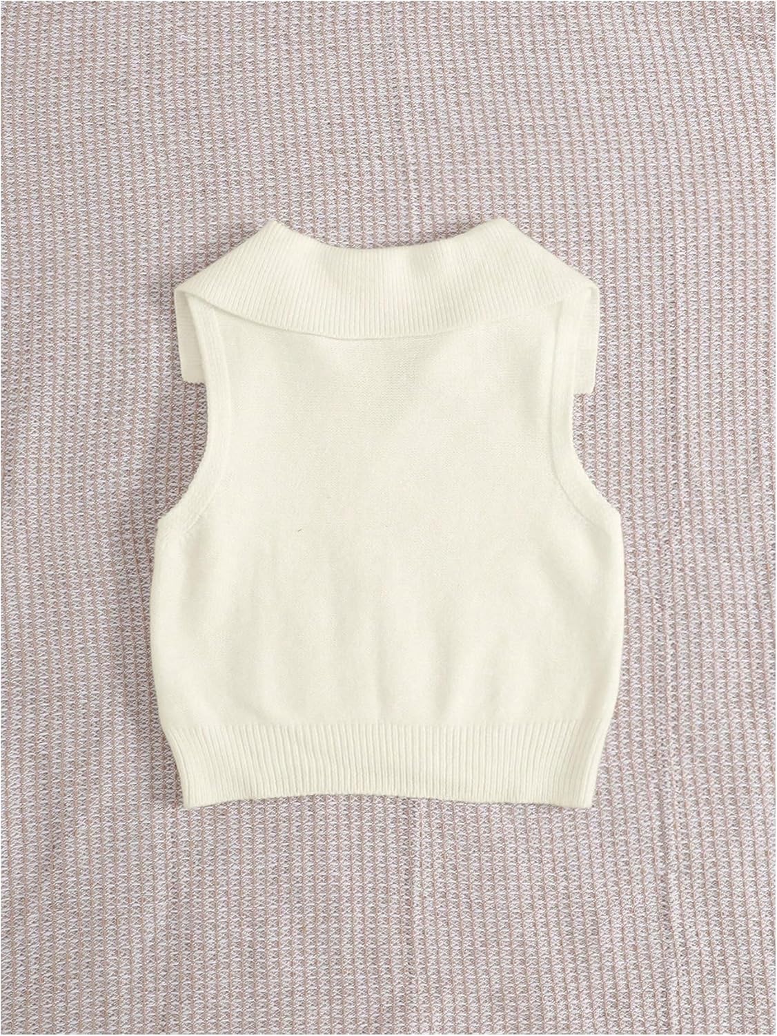 SweatyRocks Girls Cable Knit Sweater Vest