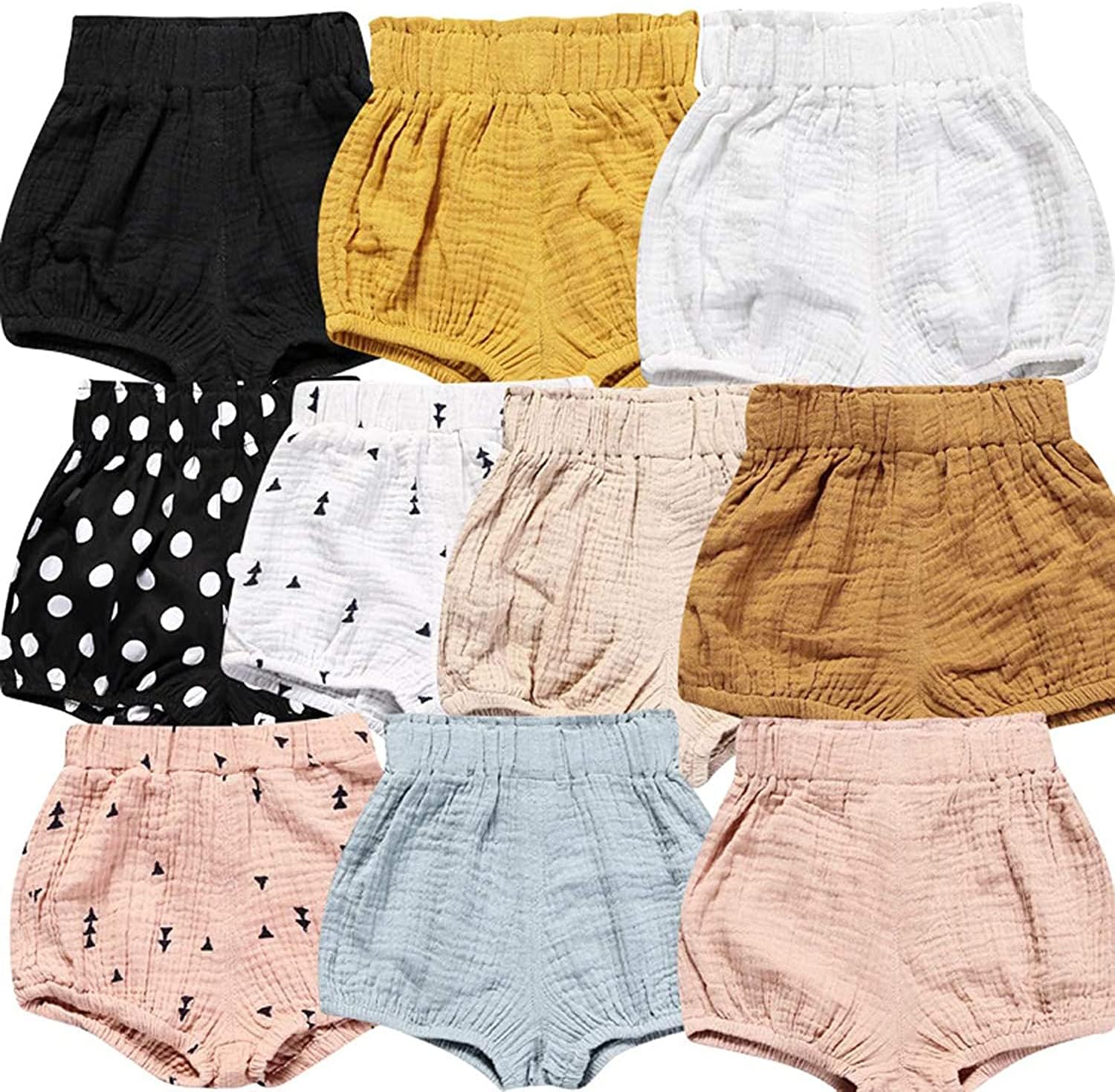 EISHOW CuteSoft Cotton Bloomers for Babies
