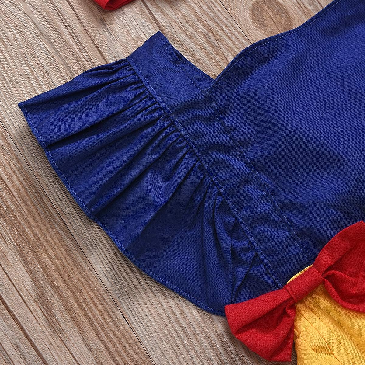 Handmade Princess Snow White Romper Set for Baby Girls