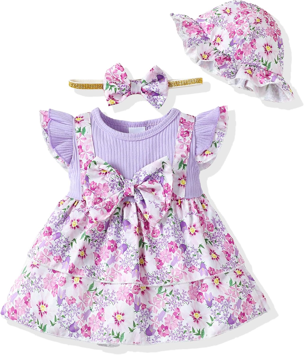 Perfect Summer Kelly Green outfit for Infant Girls 0-24 Months