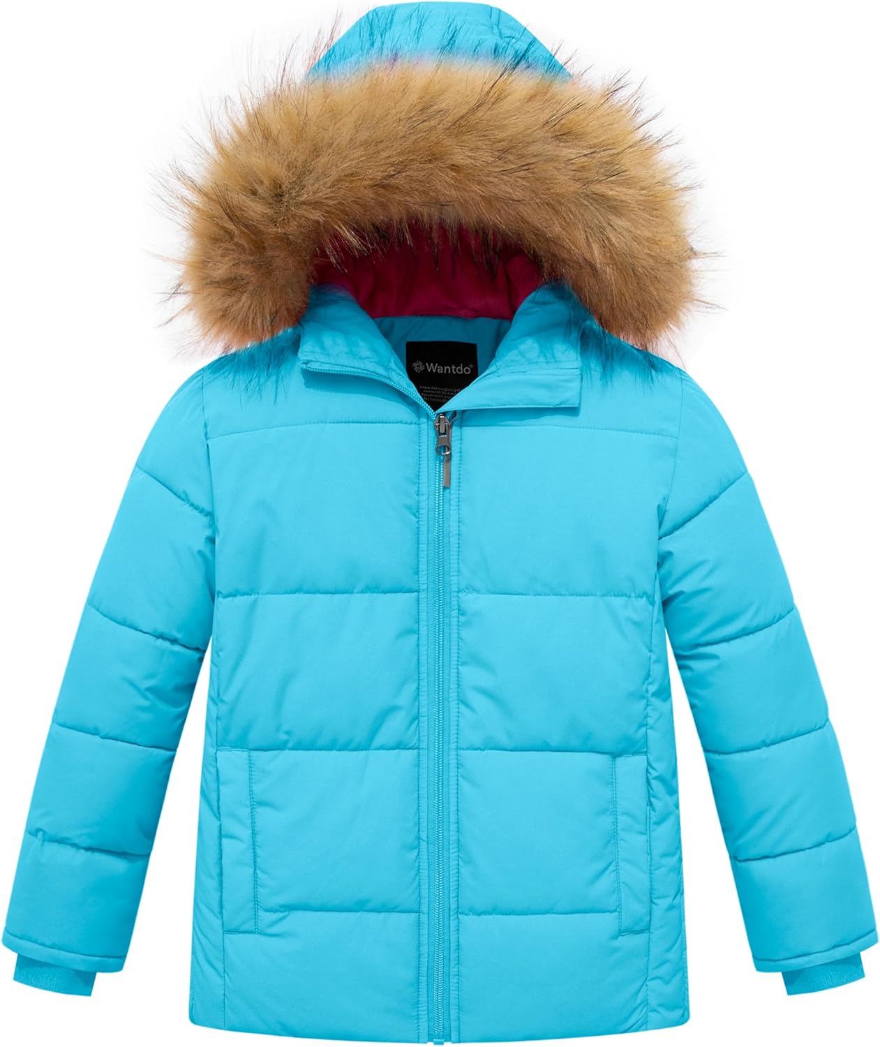Warm Puffer Jacket for Girls