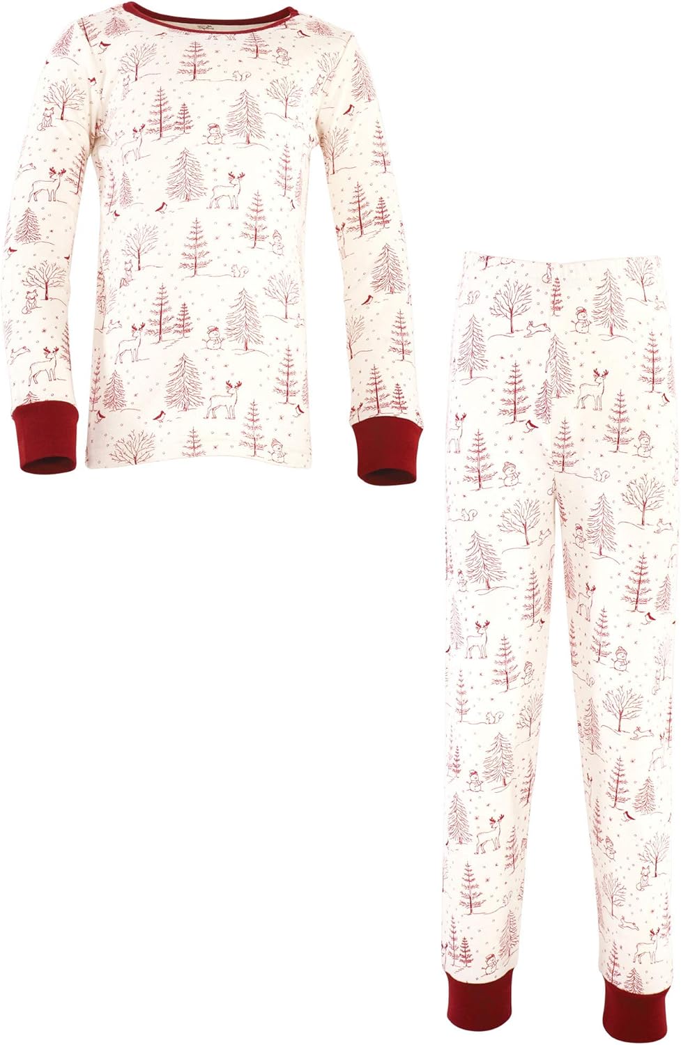 Touched by Nature - Matching Pajama Set for Holiday Fun