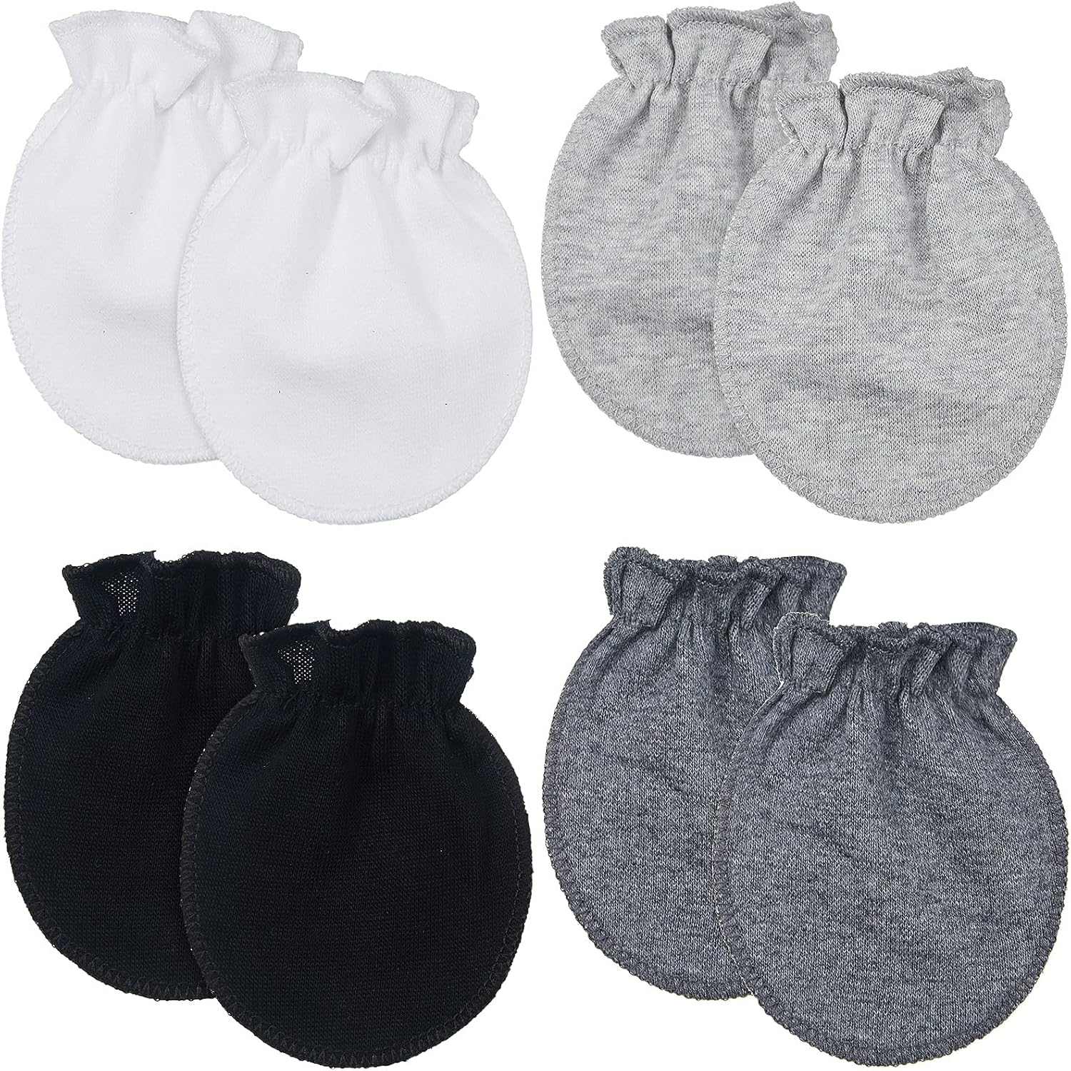Softest No Scratch Cotton Mittens for Babies