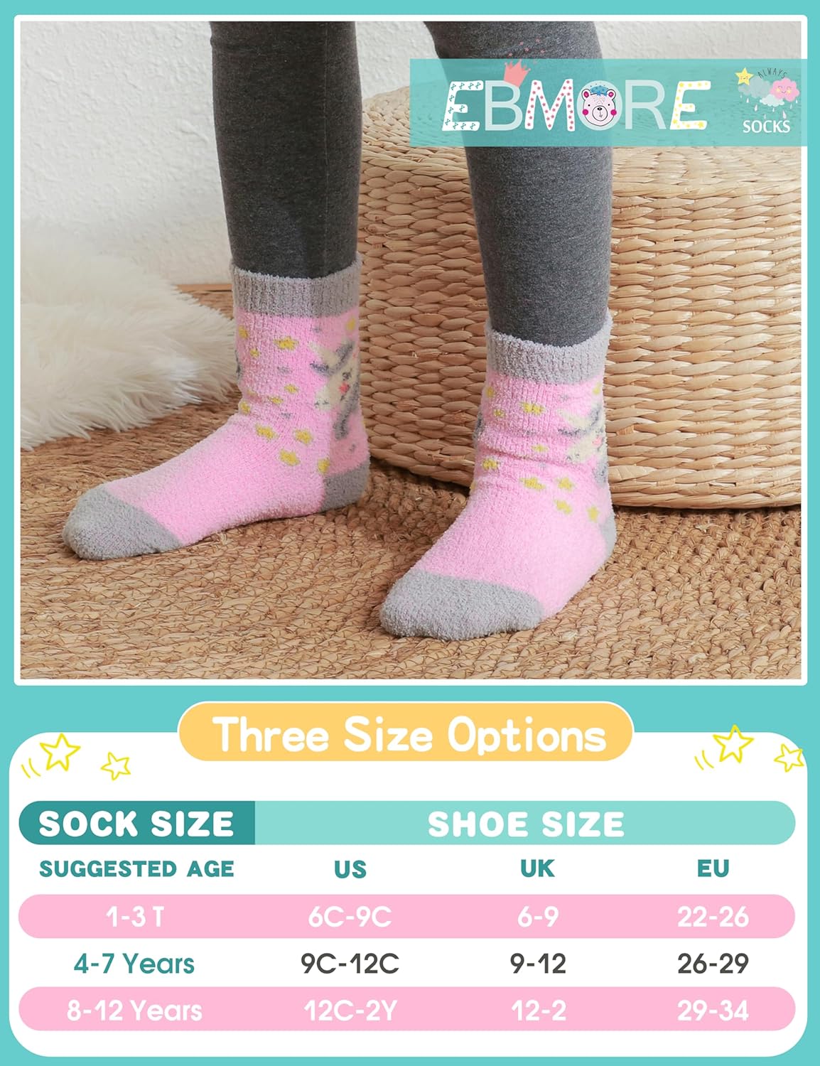 Perfect for Kids Fuzzy Soft