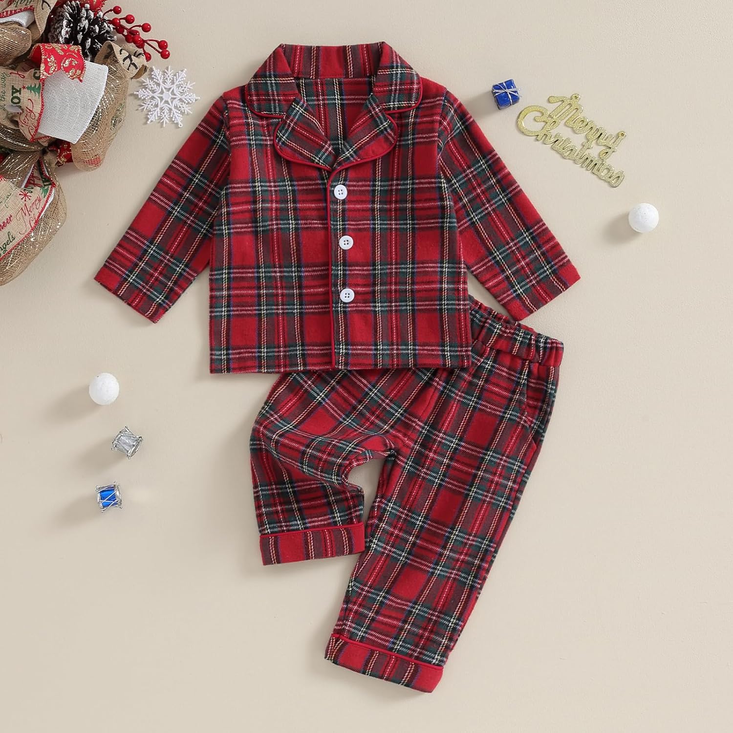 Cozy Christmas Pajamas for Kids Boys Girls