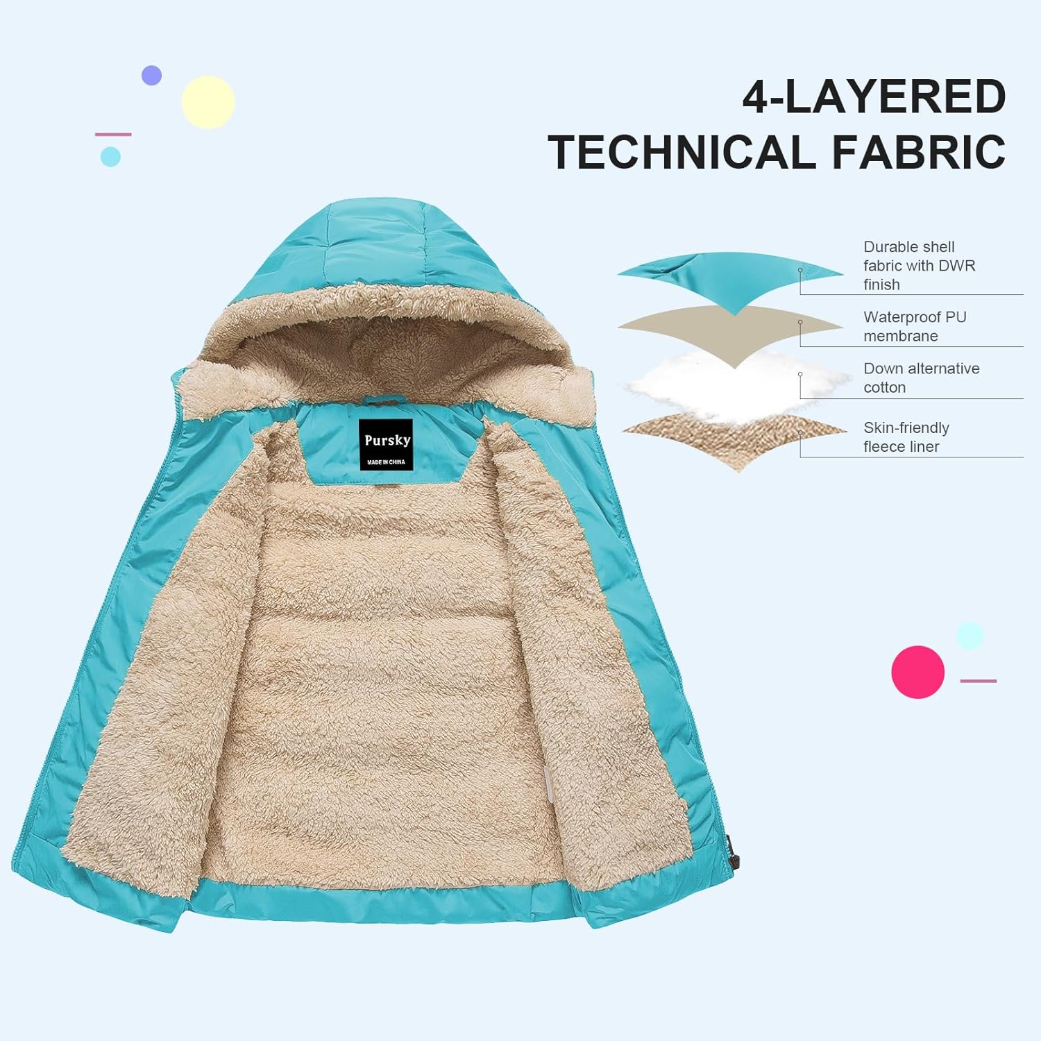 Warm Puffer Vest for Kids Soft Waterproof and Cozy