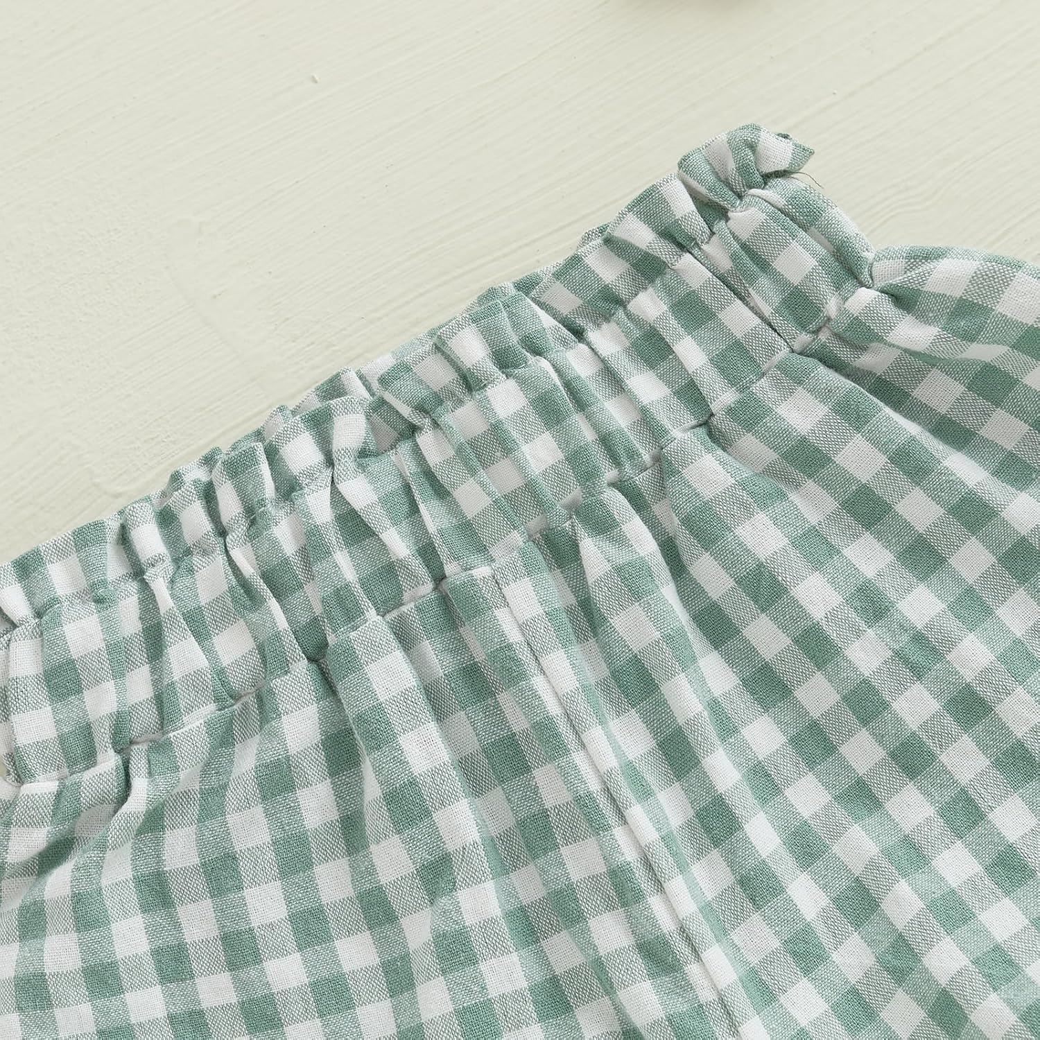 Soft Plaid Easy-Skirt for Babies