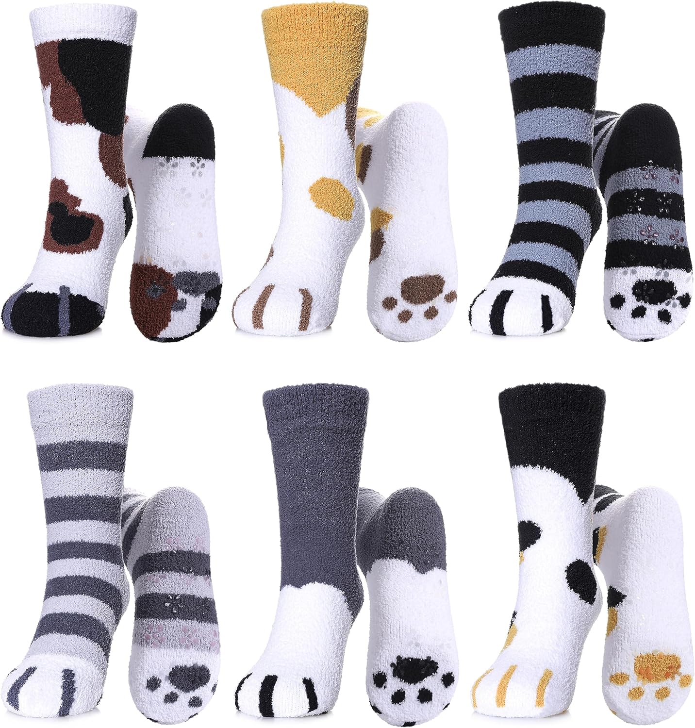 Fuzzy Non-Slip Socks for Kids - Cozy Gift Perfect