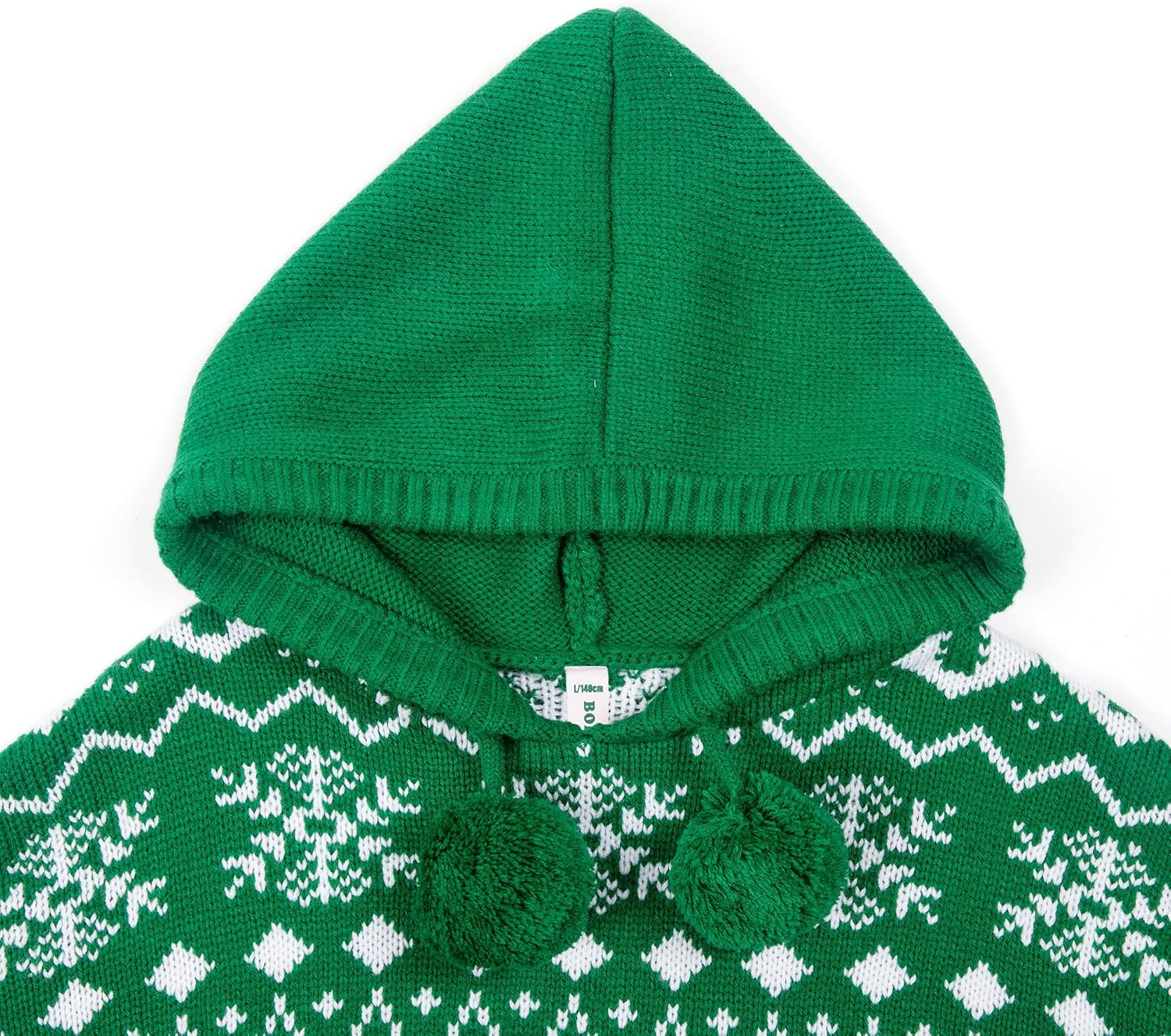 BOYOYO Girls Pullover Cape 3-12 Years