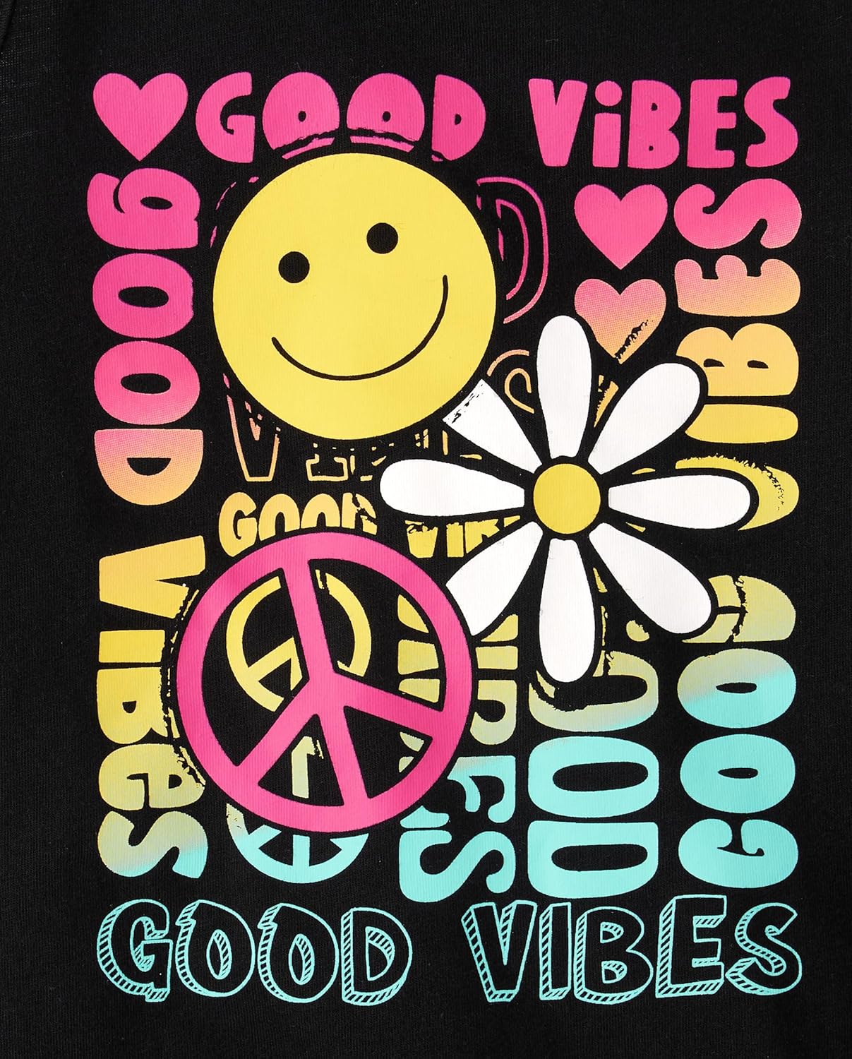 The Childrens Place Girls Graphic Fringe Tank Tops 1