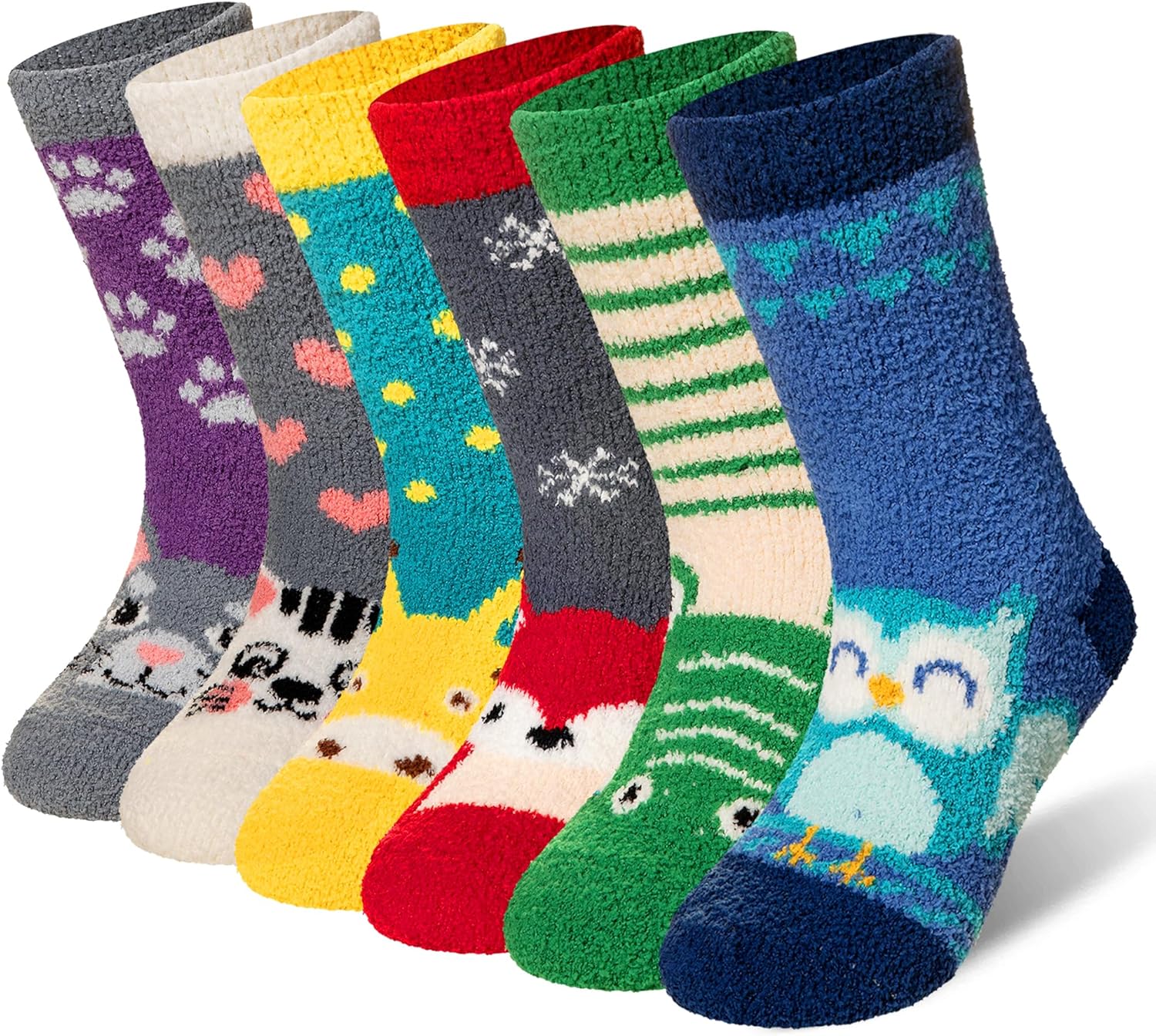 Eyean Kids Cozy Fuzzy Slipper Socks