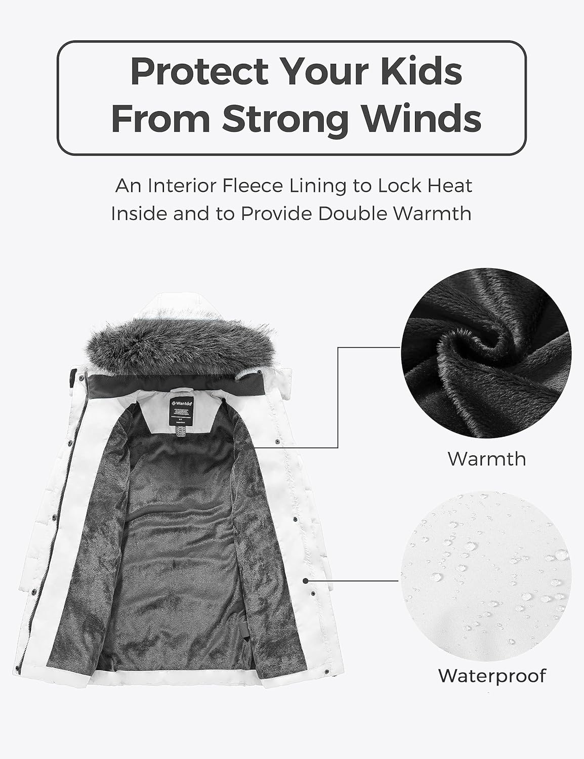 Stay Ridiculously Warm with Wantdo Girls Winter Puffer Jacket with Hood