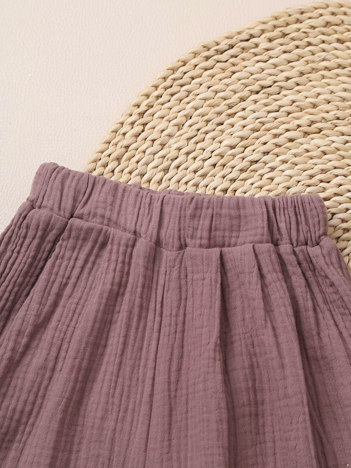 Summer Plain Pumpkin Shorts Pants for Babies