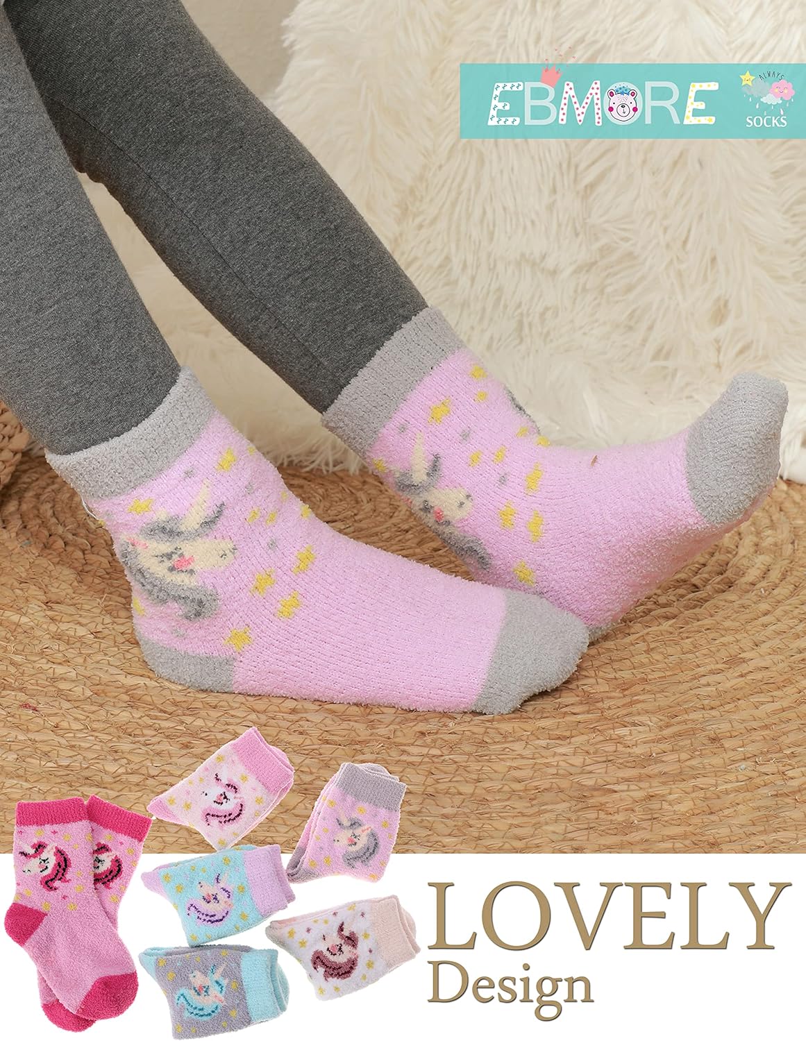 Perfect for Kids Fuzzy Soft