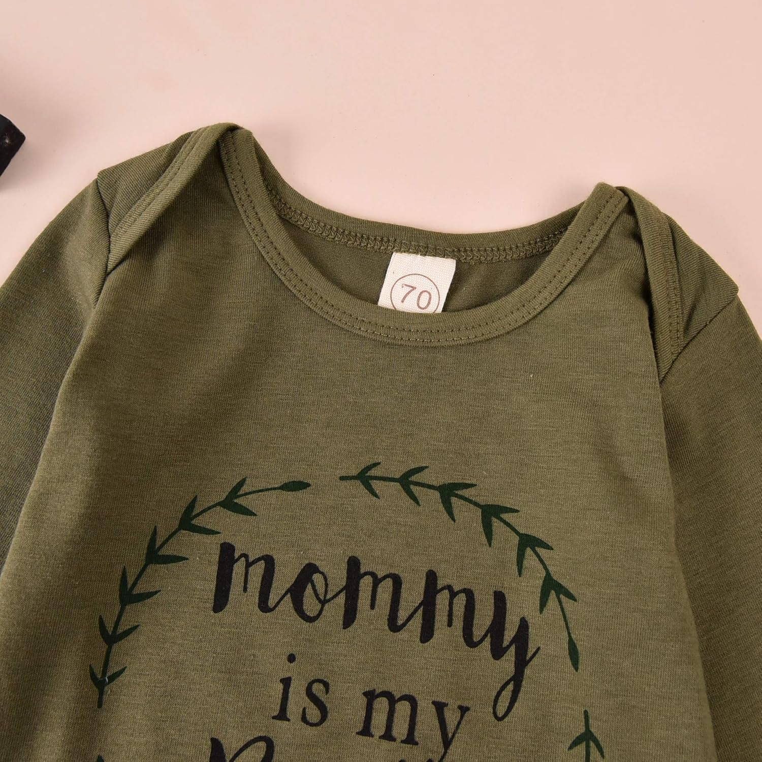 Camo Letter Romper Set for Baby Boys and Girls
