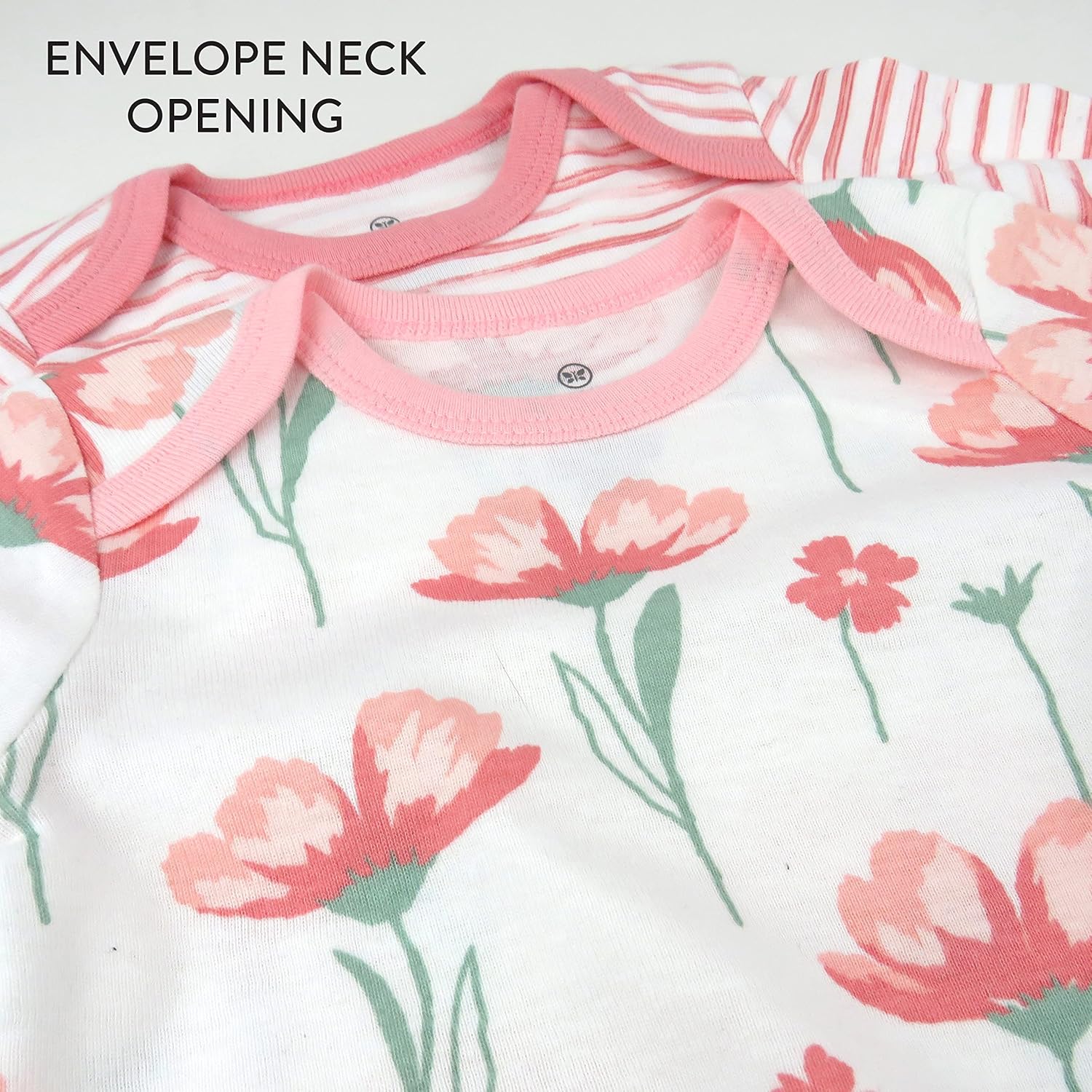 HonestBaby 2-Pack Sleeper Gowns for Newborns