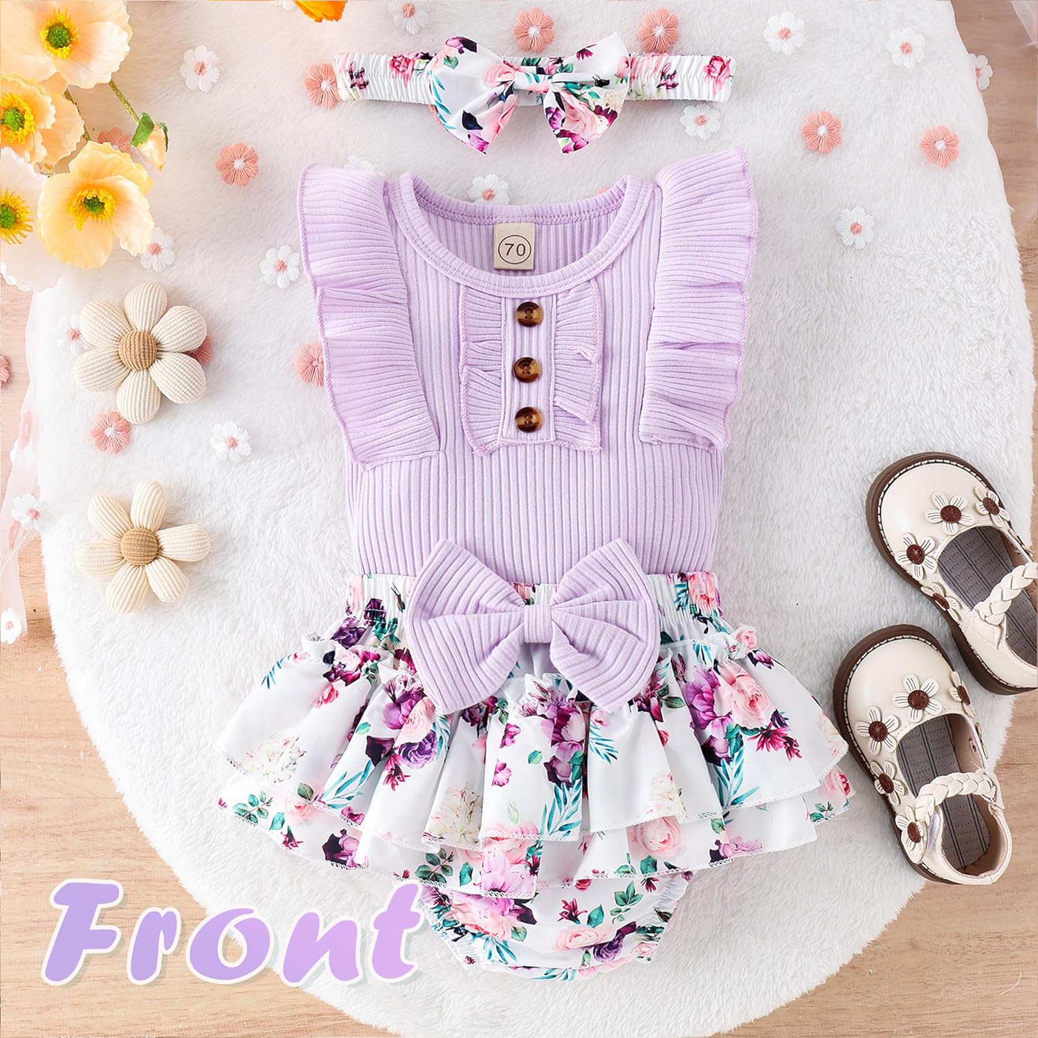 Comfortable Baby Girl Summer Outfits